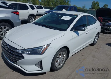 2019 Hyundai Elantra Se z USA, uszkodzony, nr VIN 5NPD74LF5KH472012